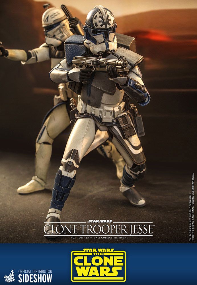 Hot Toys Star Wars The Clone Wars Clone Trooper Jesse 1/6th Scale Figure