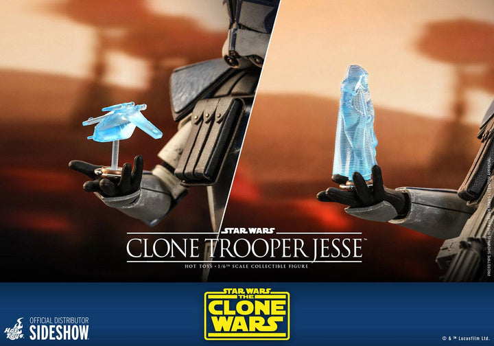 Hot Toys Star Wars The Clone Wars Clone Trooper Jesse 1/6th Scale Figure