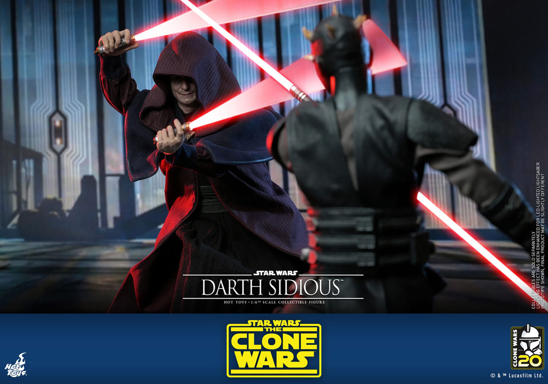 Star Wars - Darth Sidious The Clone Wars 1:6 - Figure