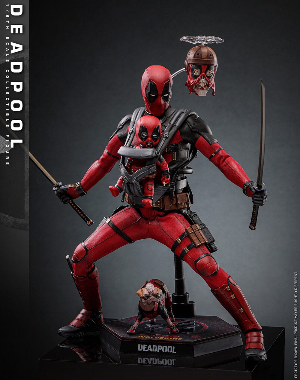 Hot Toys Deadpool & Wolverine Deadpool 1/6th Scale Figure