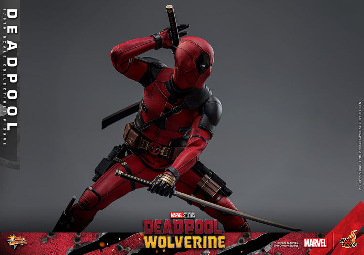 Hot Toys Deadpool & Wolverine Deadpool 1/6th Scale Figure