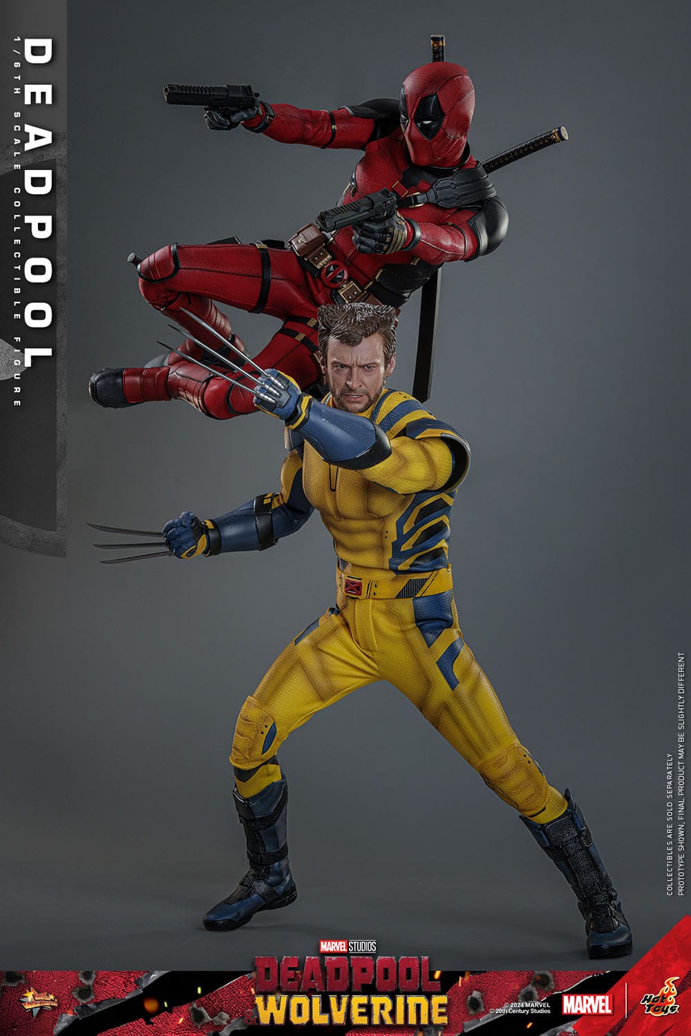 Hot Toys Deadpool & Wolverine Deadpool 1/6th Scale Figure