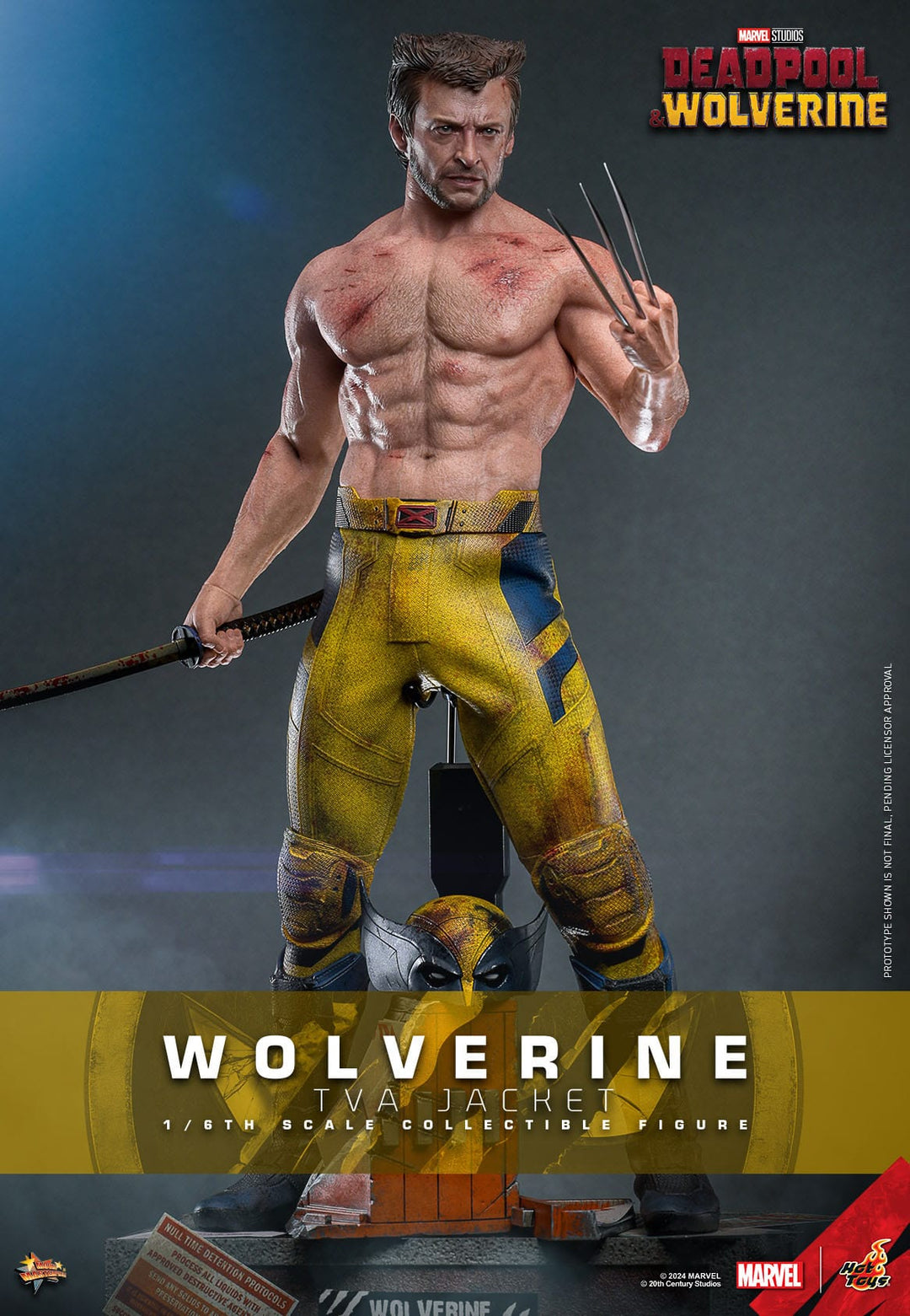 Hot Toys Deadpool & Wolverine Wolverine (TVA Jacket Version) 1/6th Scale Figure