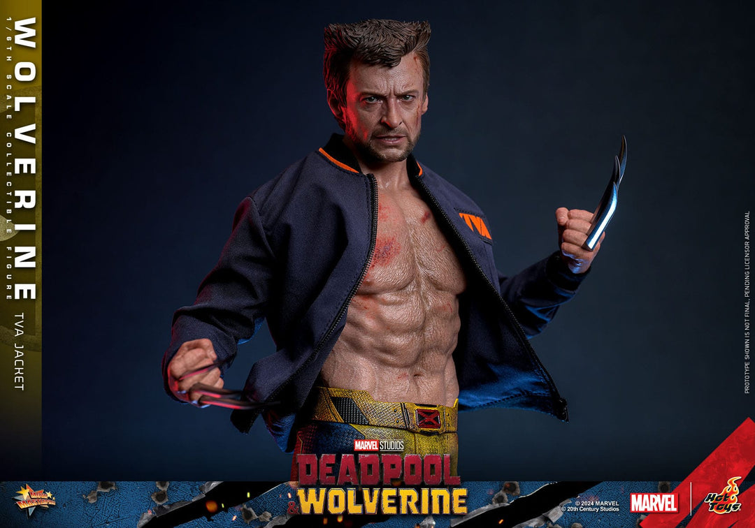 Hot Toys Deadpool & Wolverine Wolverine (TVA Jacket Version) 1/6th Scale Figure