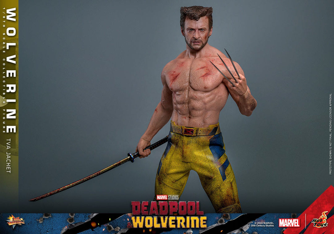 Hot Toys Deadpool & Wolverine Wolverine (TVA Jacket Version) 1/6th Scale Figure