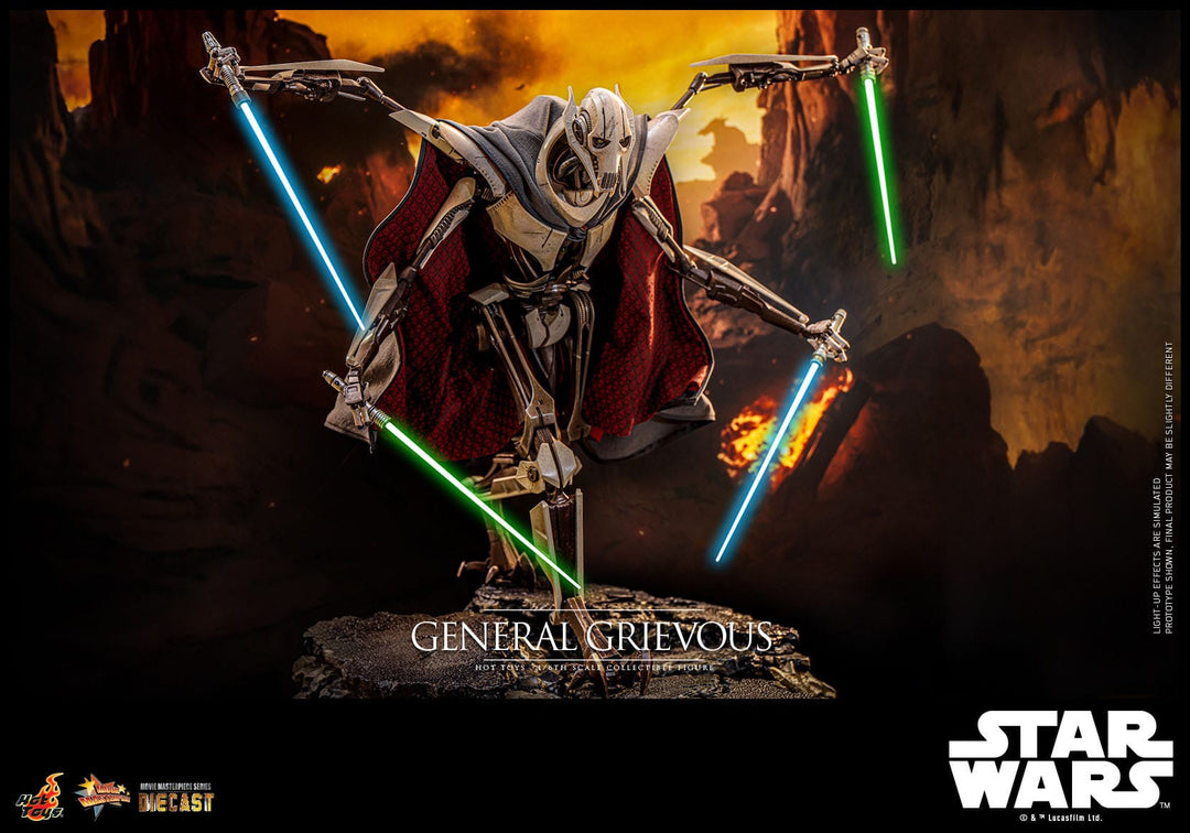 Hot Toys Star Wars Revenge of the Sith General Grievous 1/6th Scale Figure