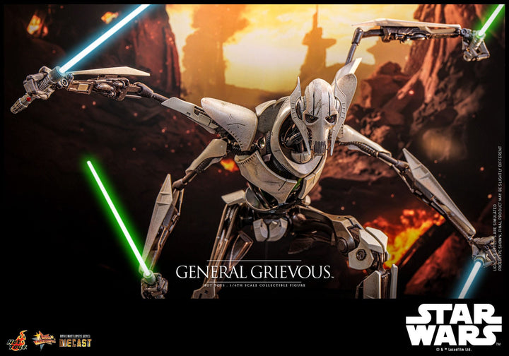 Hot Toys Star Wars Revenge of the Sith General Grievous 1/6th Scale Figure