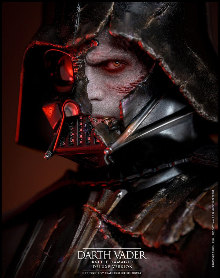 Hot Toys Star Wars Darth Vader (Battle Damaged) Deluxe 1/6th Scale Figure