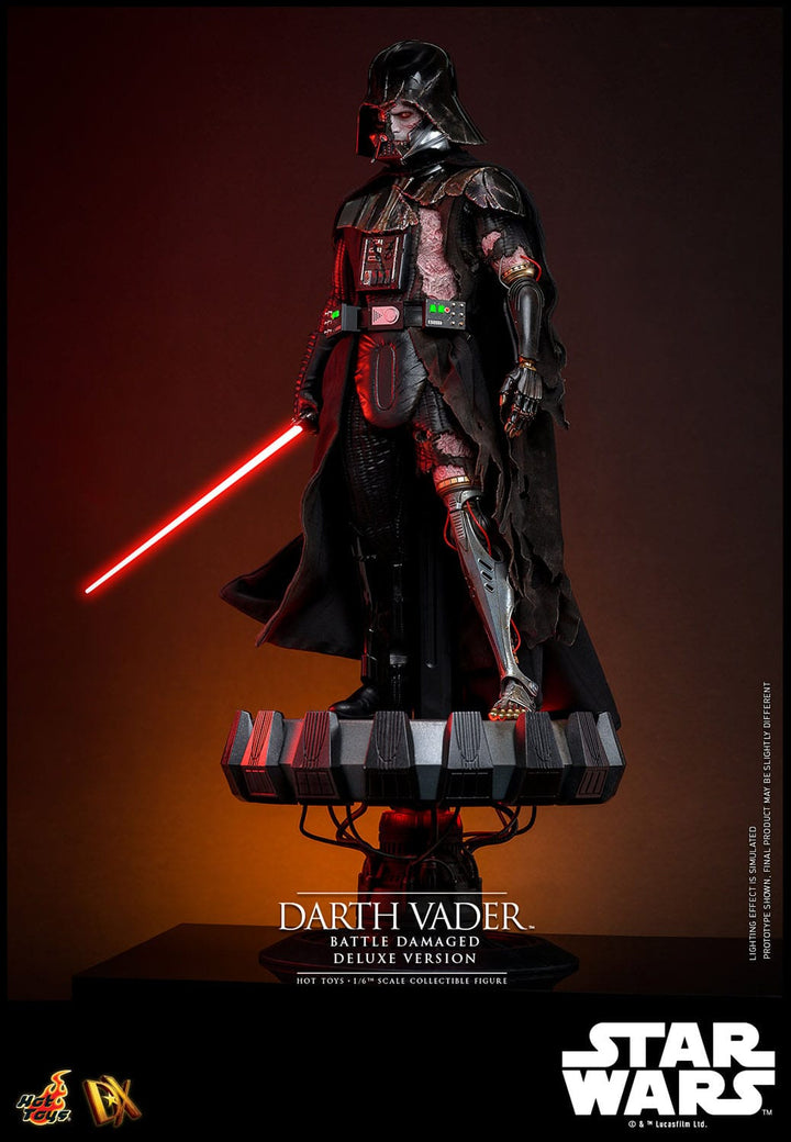 Hot Toys Star Wars Darth Vader (Battle Damaged) Deluxe 1/6th Scale Figure