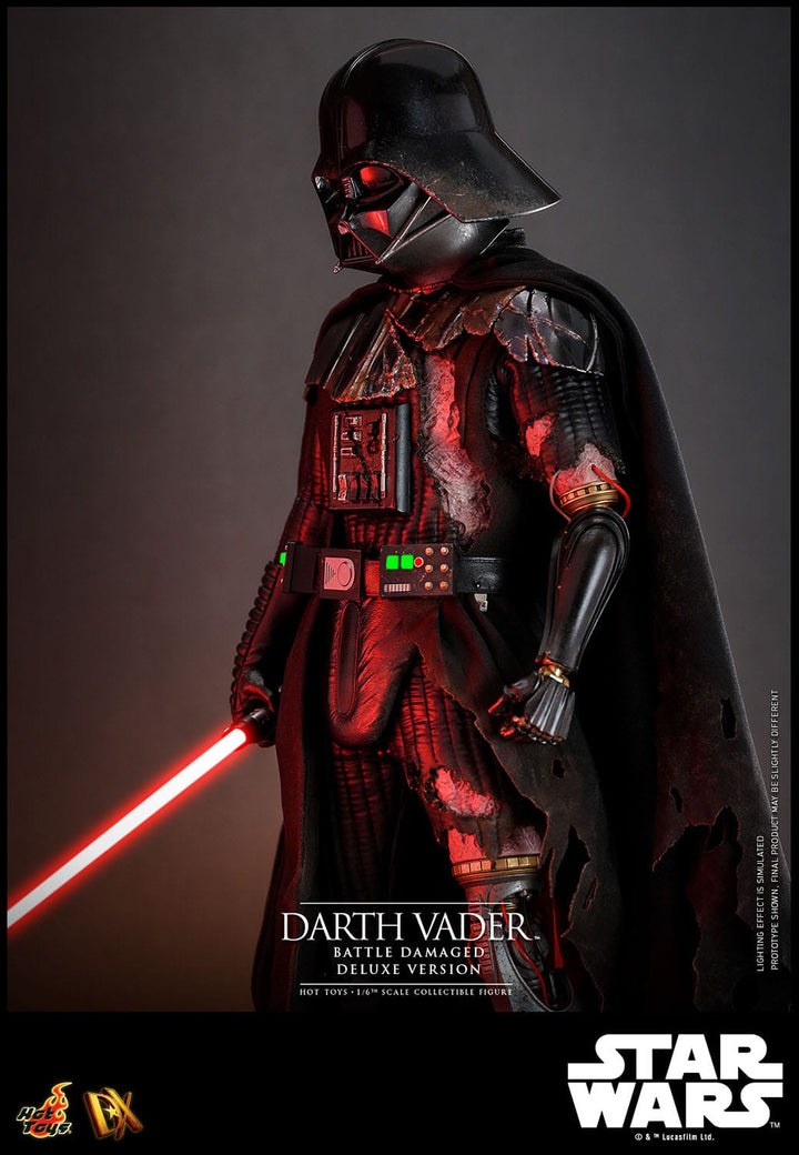 Hot Toys Star Wars Darth Vader (Battle Damaged) Deluxe 1/6th Scale Figure