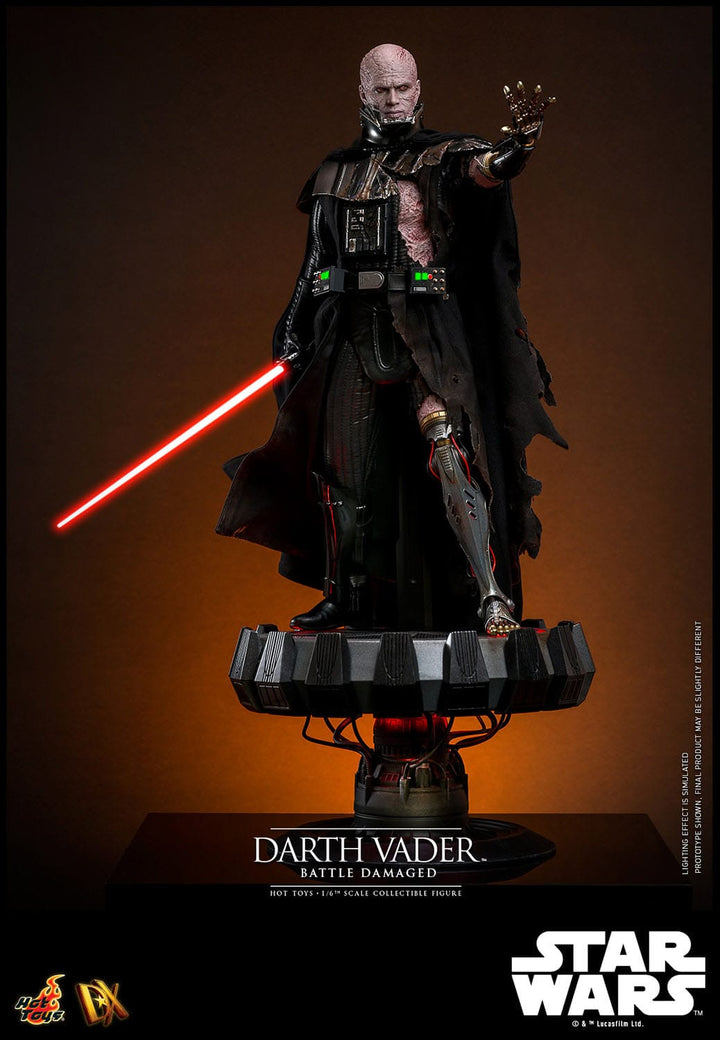 Hot Toys Star Wars Darth Vader (Battle Damaged) 1/6th Scale Figure