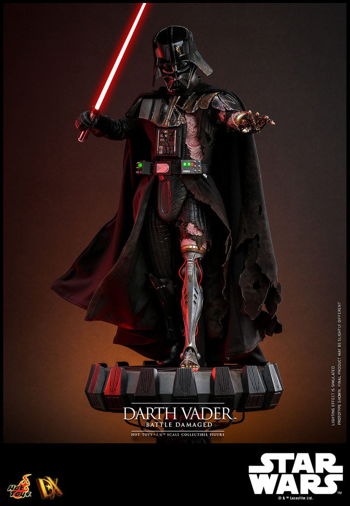 Hot Toys Star Wars Darth Vader (Battle Damaged) 1/6th Scale Figure