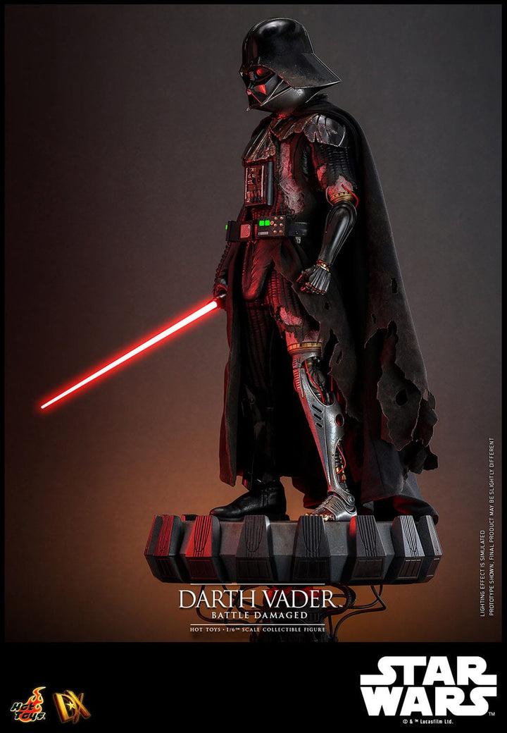 Hot Toys Star Wars Darth Vader (Battle Damaged) 1/6th Scale Figure