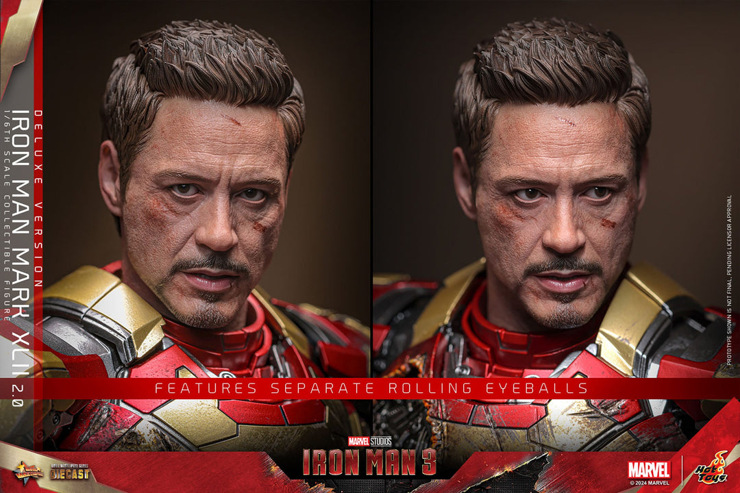 Hot Toys Iron Man 3 Iron Man Mark XLII (2.0) Deluxe 1/6th Scale Figure