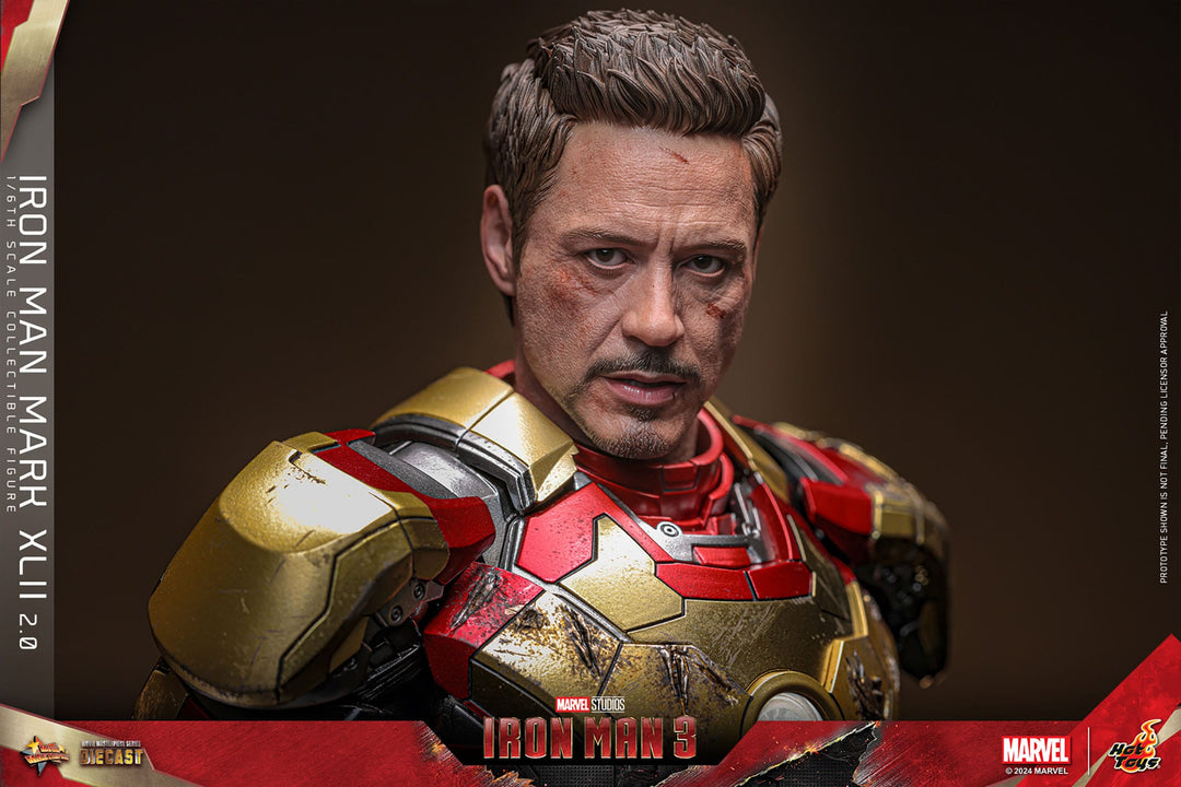 Hot Toys Iron Man 3 Iron Man Mark XLII (2.0) 1/6th Scale Figure