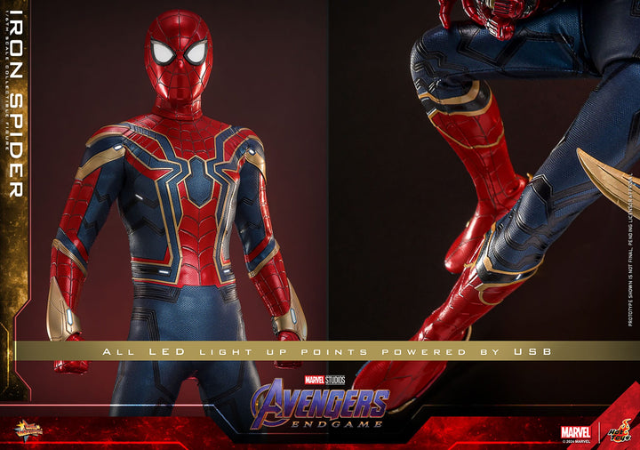 Hot Toys Avengers Endgame Iron Spider 1/6th Scale Figure