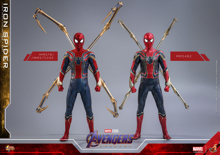 Hot Toys Avengers Endgame Iron Spider 1/6th Scale Figure