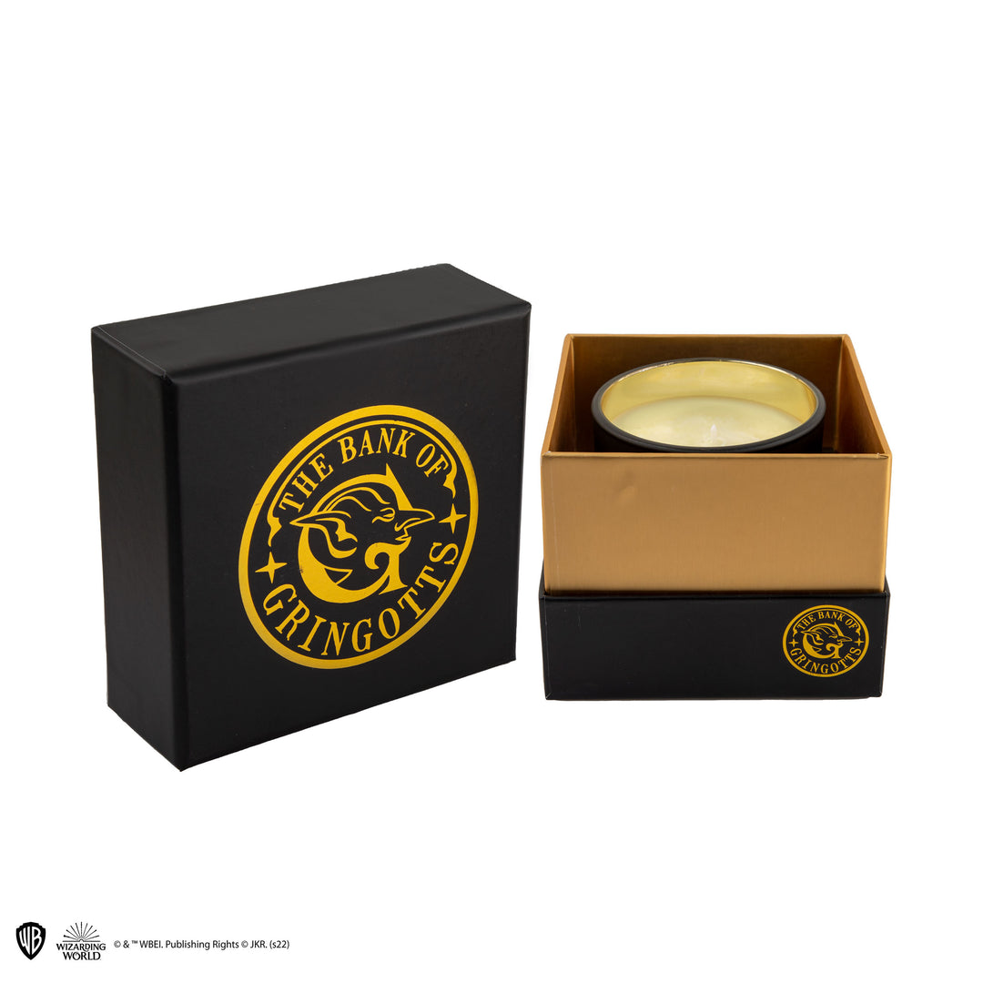 Wizarding World Gringotts Scented Candle With Keychain