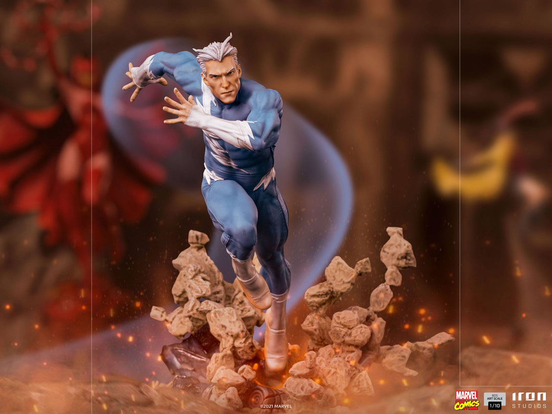 Iron Studios X-Men Battle Diorama Series Quicksilver 1/10 Art Scale Limited Edition Statue