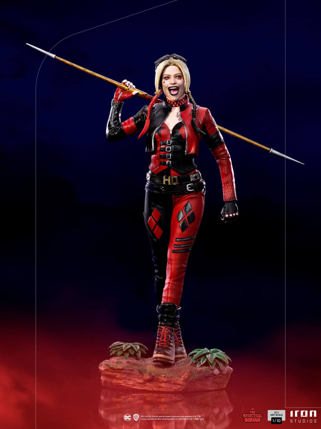 Iron Studios DC The Suicide Squad Battle Diorama Series Harley Quinn 1/10 Art Scale Limited Edition Statue