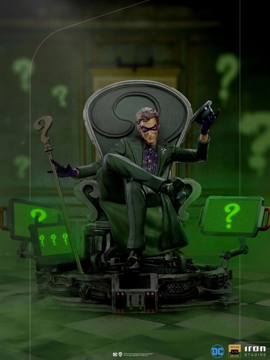 Iron Studios DC Comics Series The Riddler 1/10 Deluxe Art Scale Limited Edition Statue