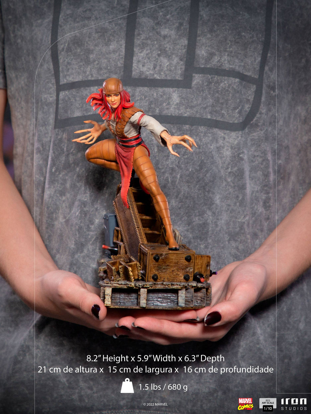 Iron Studios X-Men Battle Diorama Series Lady Deathstrike 1/10 Art Scale Limited Edition Statue