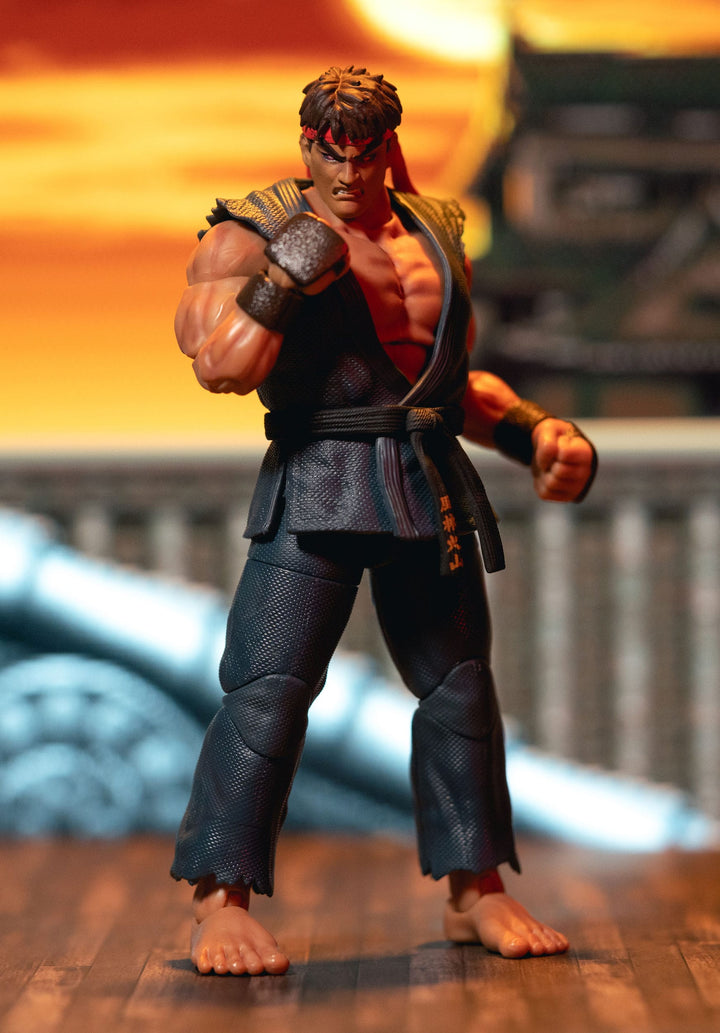 Ultra Street Fighter II The Final Challengers Evil Ryu SDCC 2023 Exclusive 6" Action Figure