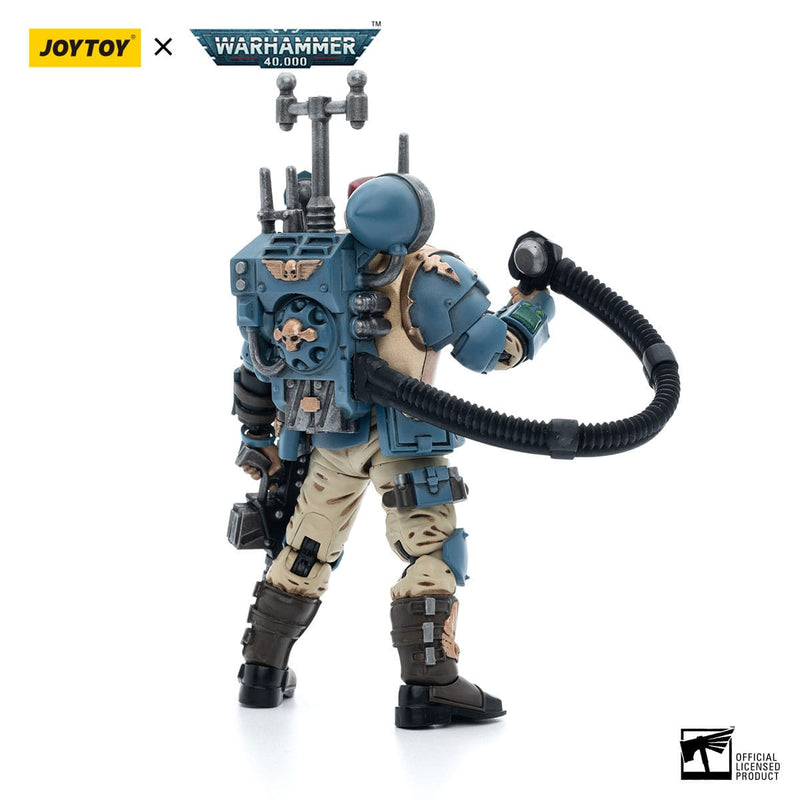 JoyToy Vox Operator (55th Kappic Eagles) Warhammer 40K 1/18 Scale Action Figure, packaging shot