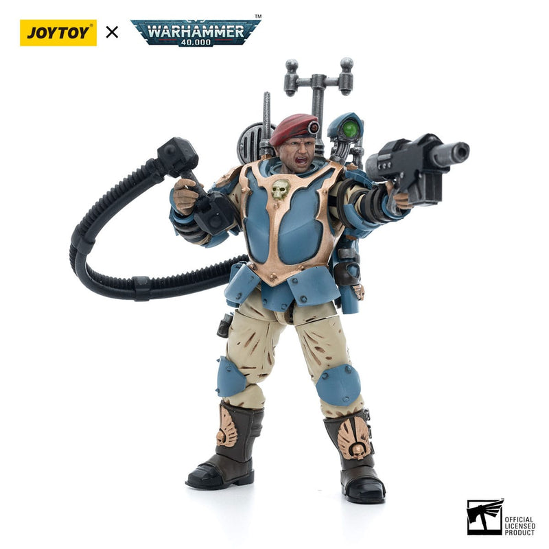 JoyToy Vox Operator (55th Kappic Eagles) Warhammer 40K 1/18 Scale Action Figure, size reference