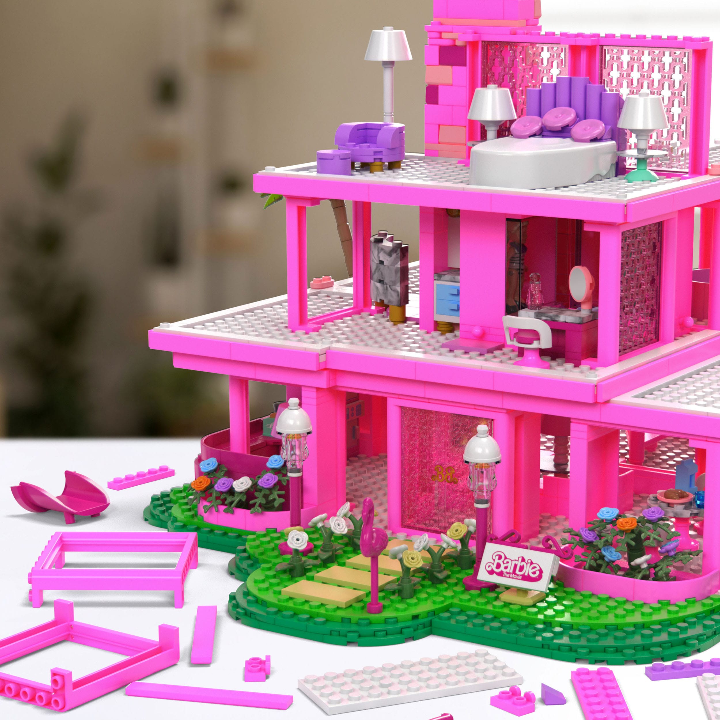 Barbie mega bloks online sets