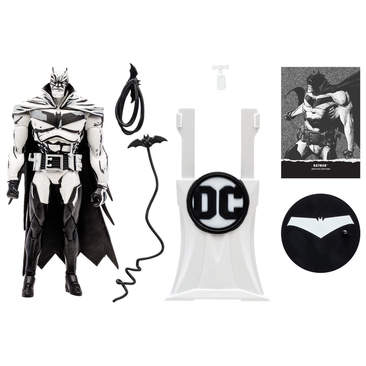 McFarlane DC Multiverse Batman (Batman: White Knight) Line Art 7" Action Figure