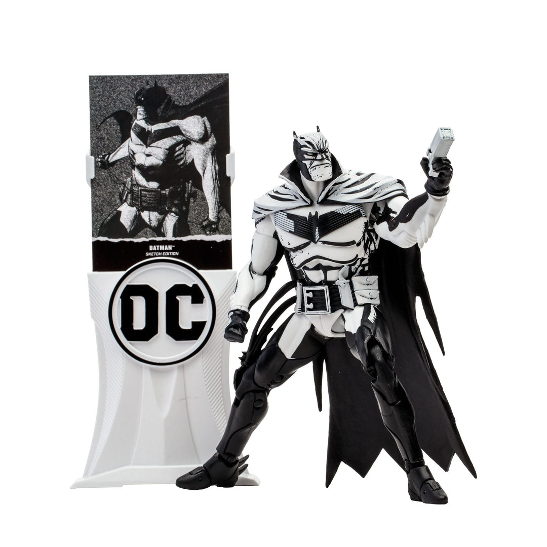 McFarlane DC Multiverse Batman (Batman: White Knight) Line Art 7" Action Figure