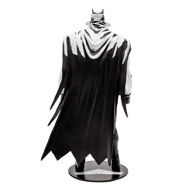 McFarlane DC Multiverse Batman (Batman: White Knight) Line Art 7" Action Figure, size reference