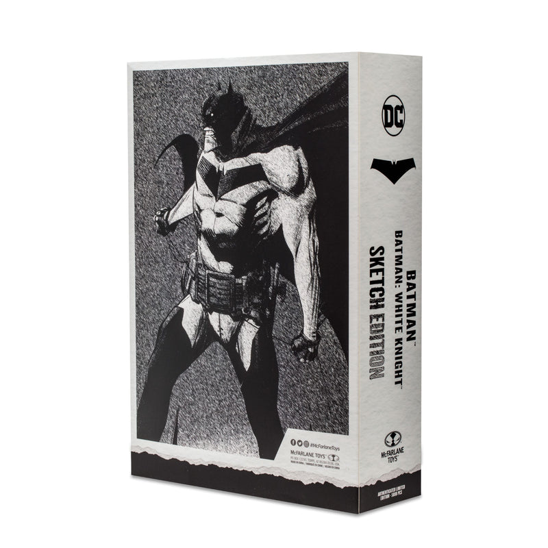 McFarlane DC Multiverse Batman (Batman: White Knight) Line Art 7" Action Figure, alternate view