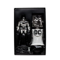 McFarlane DC Multiverse Batman (Batman: White Knight) Line Art 7" Action Figure, close-up detail