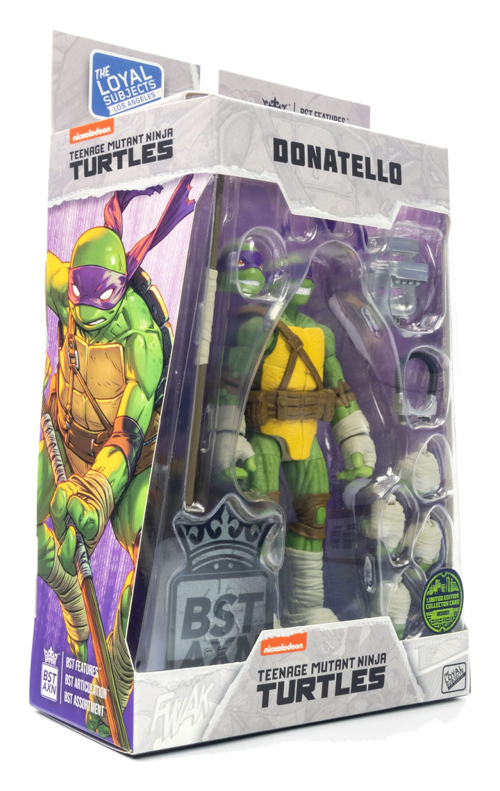 Teenage Mutant Ninja Turtles BST AXN Comic Heroes Donatello Action Figure : PRE-ORDER ETA MAY