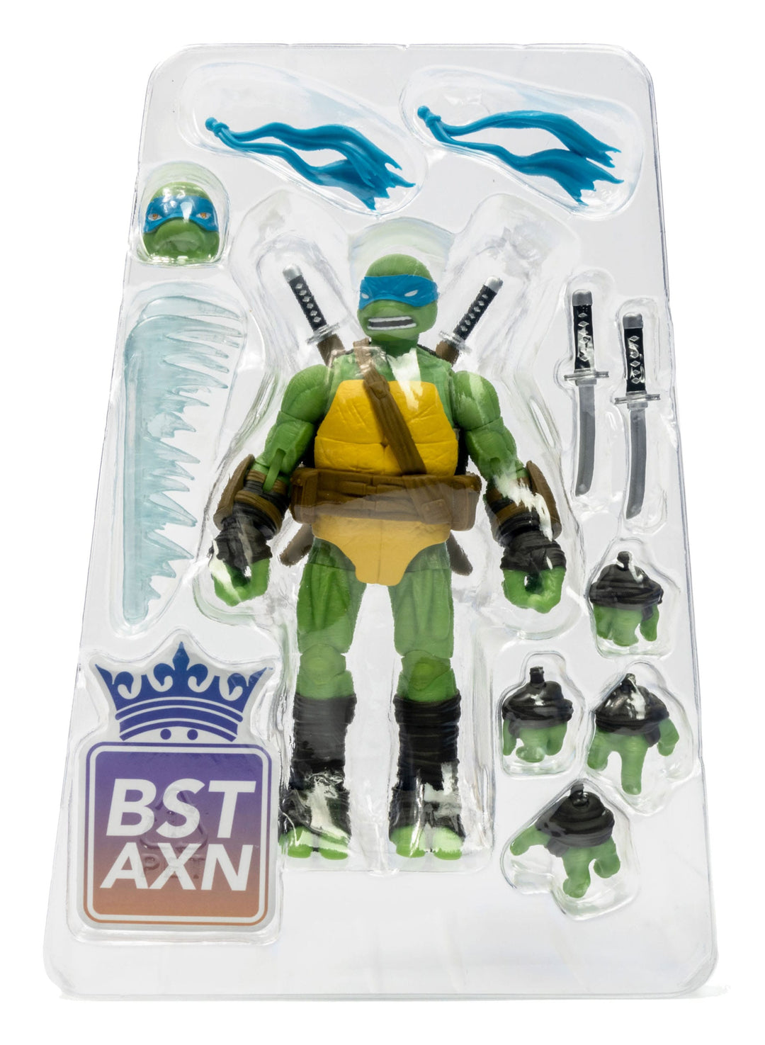Teenage Mutant Ninja Turtles BST AXN Comic Heroes Leonardo Action Figure : PRE-ORDER ETA MAY
