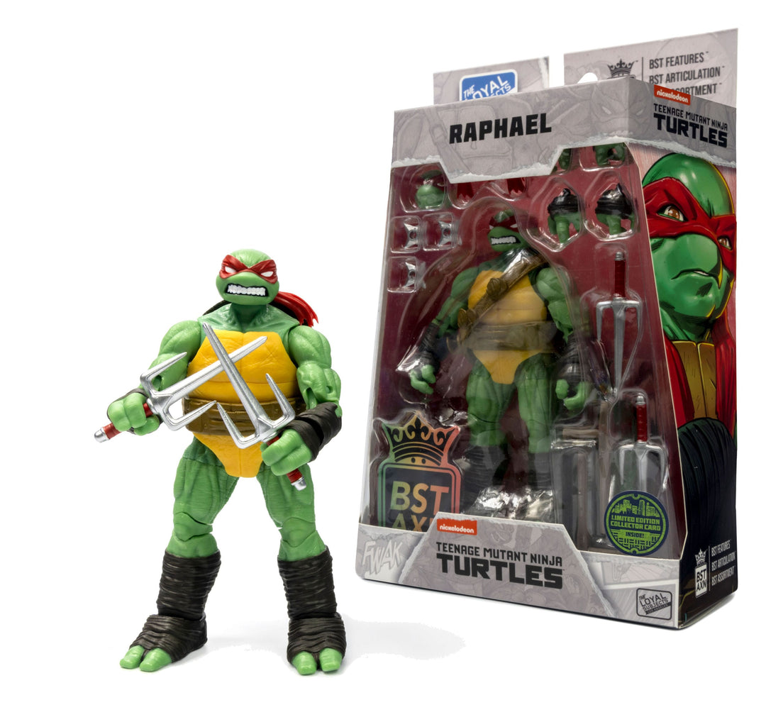 Teenage Mutant Ninja Turtles BST AXN Comic Heroes Raphael Action Figure : PRE-ORDER ETA MAY