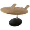 Gold U.S.S. Enterprise NCC-1701-D (Galaxy class) Model Die Cast Ship XL EDITION (Eaglemoss / Star Trek), rear view