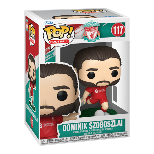 Dominik Szoboszlai Liverpool FC Funko Pop! Football Vinyl Figure