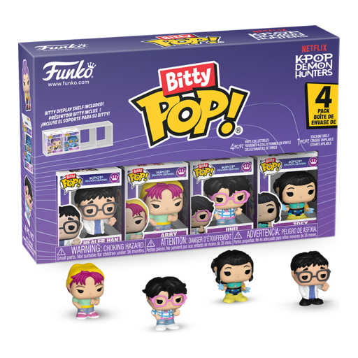 Zoey KPop Demon Hunters Series 3 Funko Bitty Pop! 4 Pack