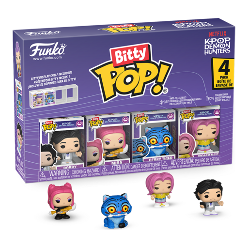 Mira KPop Demon Hunters Series 1 Funko Bitty Pop! 4 Pack