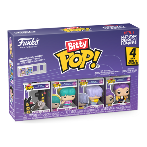 Rumi KPop Demon Hunters Series 2 Funko Bitty Pop! 4 Pack alternate view 3