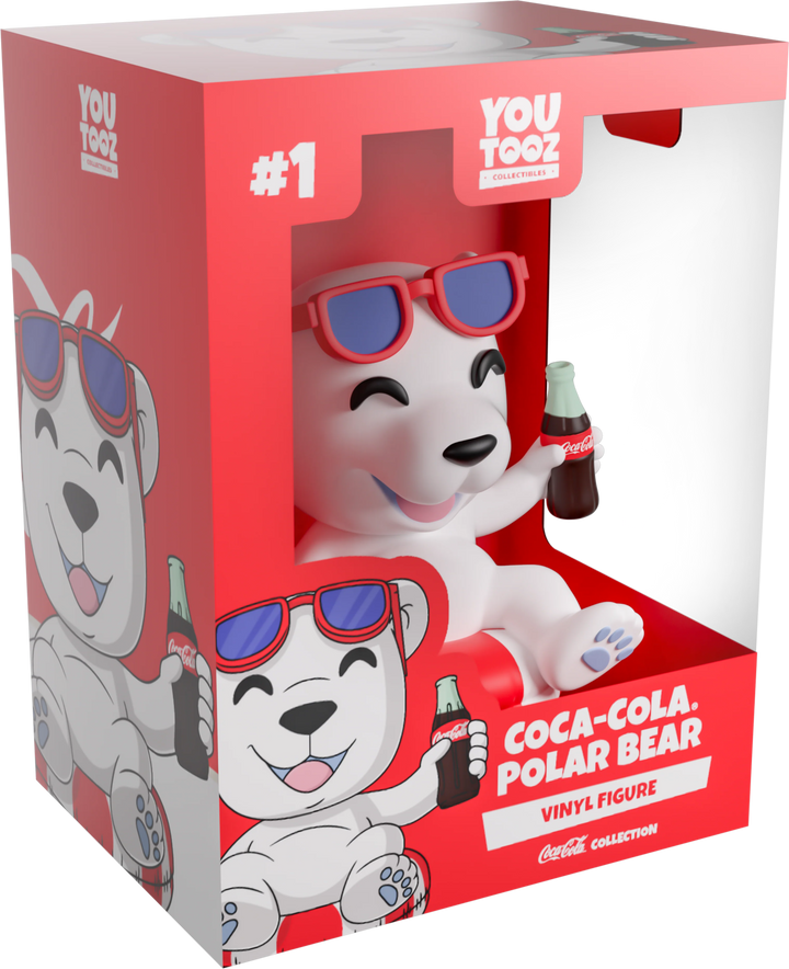 Youtooz Coca-Cola Polar Bear Vinyl Figure