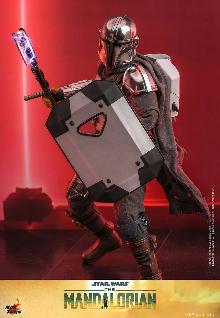 Hot Toys 1/6th Scale The Mandalorian  IG-12 and Grogu with Accessories Figure Set