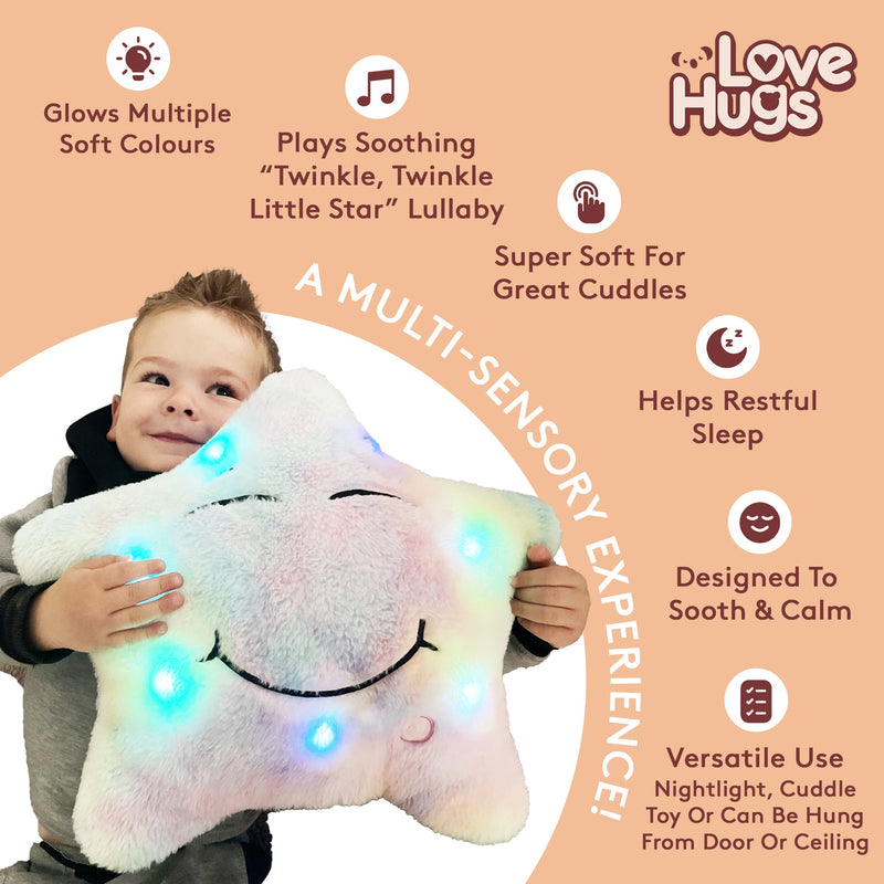 Sensory Star Musical Light Up Toy, alternate view