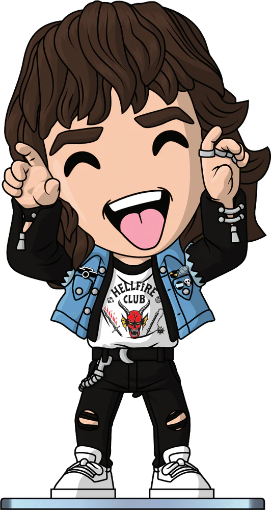 Youtooz Stranger Things Hellfire Club Eddie Vinyl Figure #10