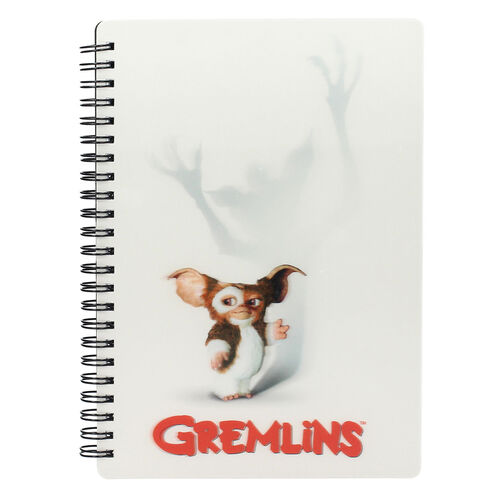 Official Gremlins 3D Lenticular White Notebook