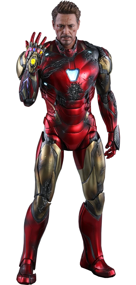 Hot Toys Avengers Endgame Iron Man Mark LXXXV (Battle Damaged Version) 1/6th Scale Figure