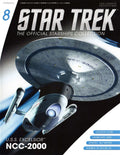 U.S.S. Excelsior NCC-2000 (Excelsior class) Model Diecast Ship (Eaglemoss / Star Trek), size reference